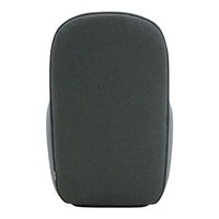 Dark gray backpack with a sleek, minimalistic design and smooth textured fabric. Perfect for modern styling.