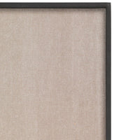 Neutral beige texture with a sleek black frame, perfect for modern decor.