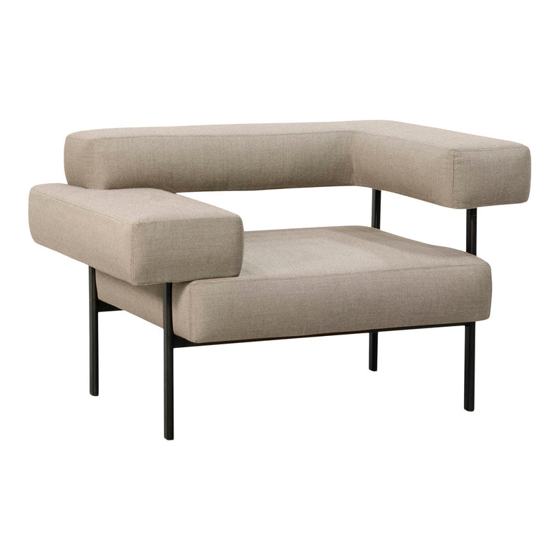 Plateau Armchair w/ Right Armrest