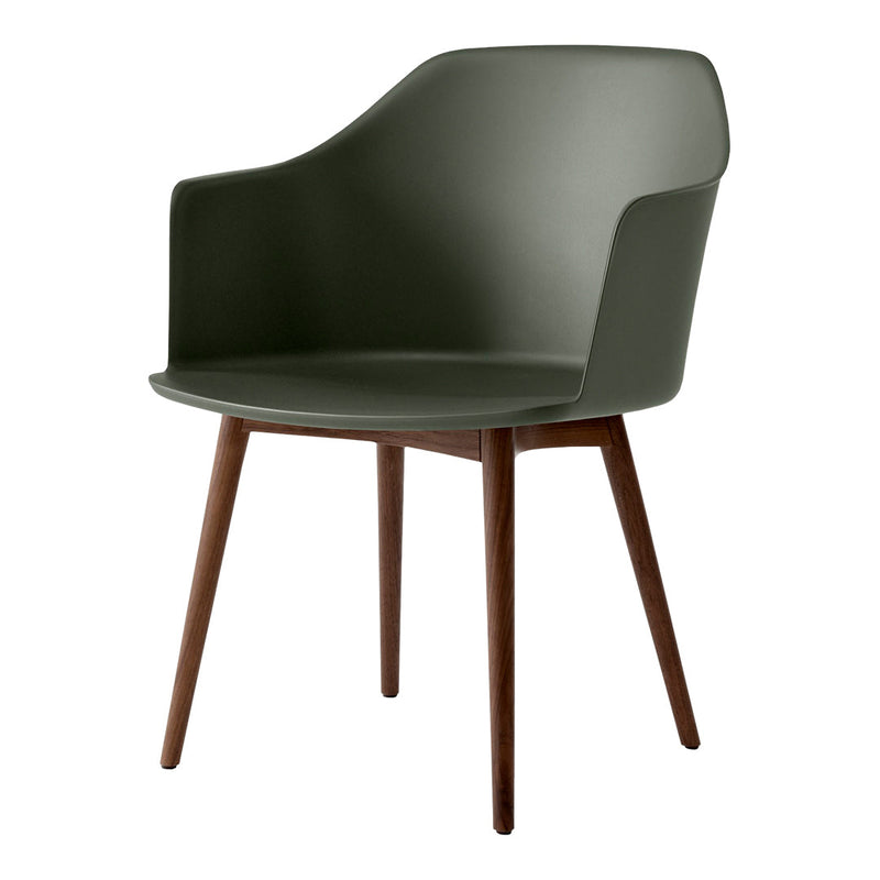 Rely HW76 Armchair - Wood Base