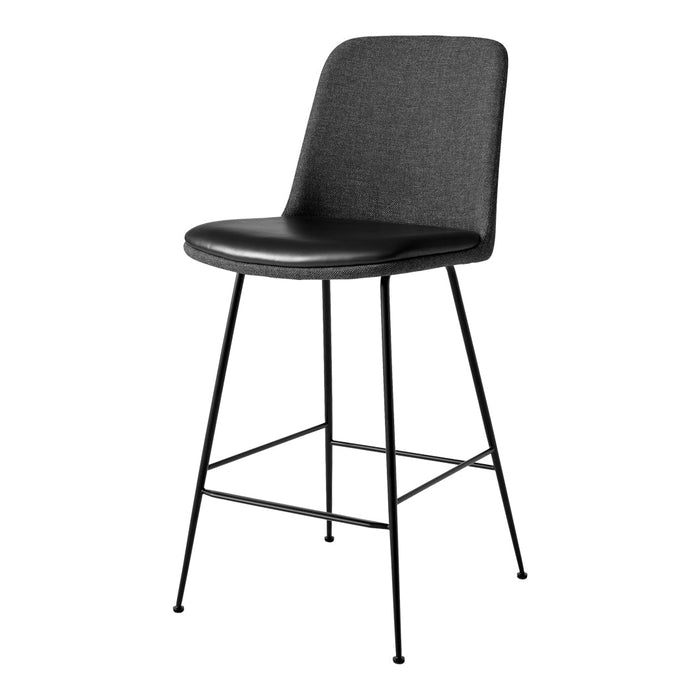 Rely HW95 High Back Counter Chair - Mixed Upholstery
