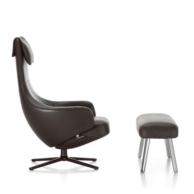 Repos Lounge Chair and Panchina Ottoman