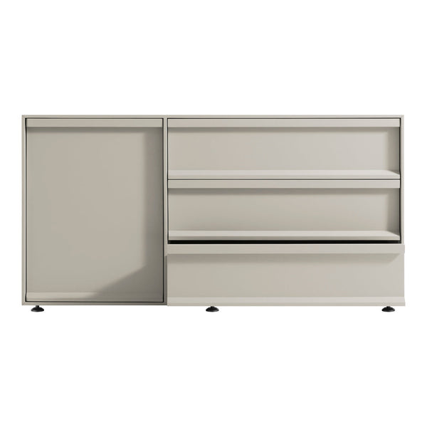 Superchoice 1 Door / 3 Drawer Credenza
