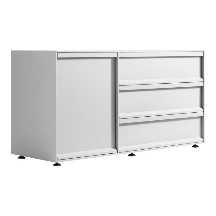 Superchoice 1 Door / 3 Drawer Credenza