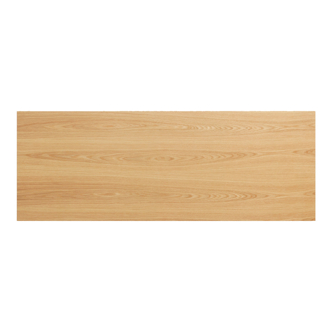 Light oak wood grain surface with subtle lines and natural tones, ideal for minimalist furniture designs.