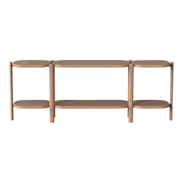 Anam Console - Fabric Coated Shelf