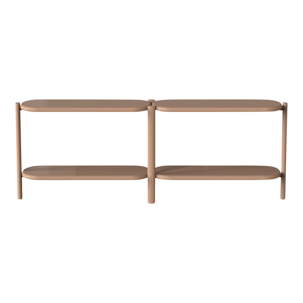 Anam Console - Fabric Coated Shelf