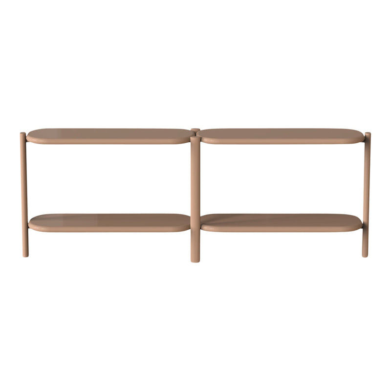 Anam Console - Fabric Coated Shelf