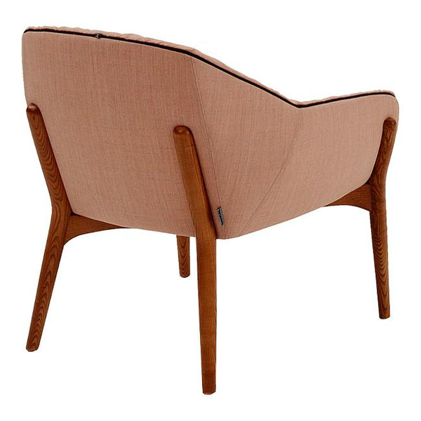 Nido Lounge Chair w/ Zipper - Wood Base