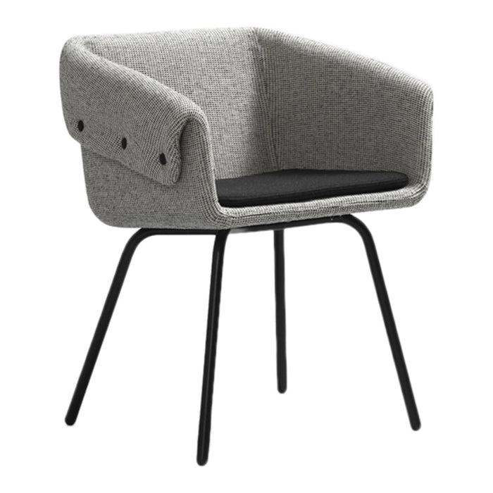 Collar Chair - Metal Base