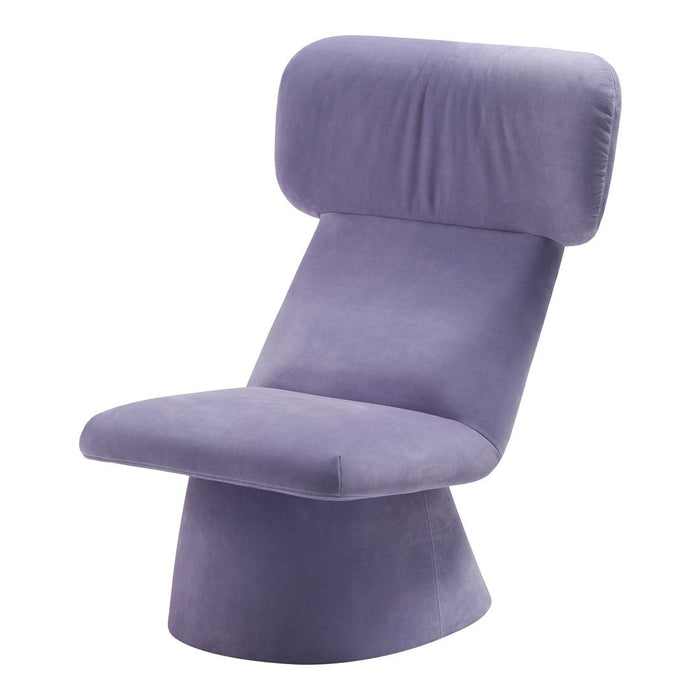 Elle Wing Chair w/ Upholstered Base