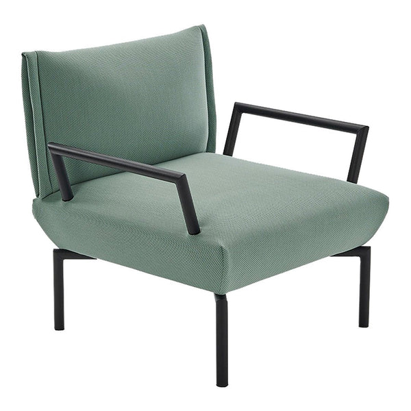 Click Lounge Armchair w/ Metal Arms