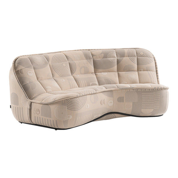 Vibe Curved Three-Seater Sofa