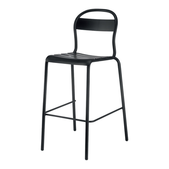 Stecca Outdoor Bar Chair - Stackable
