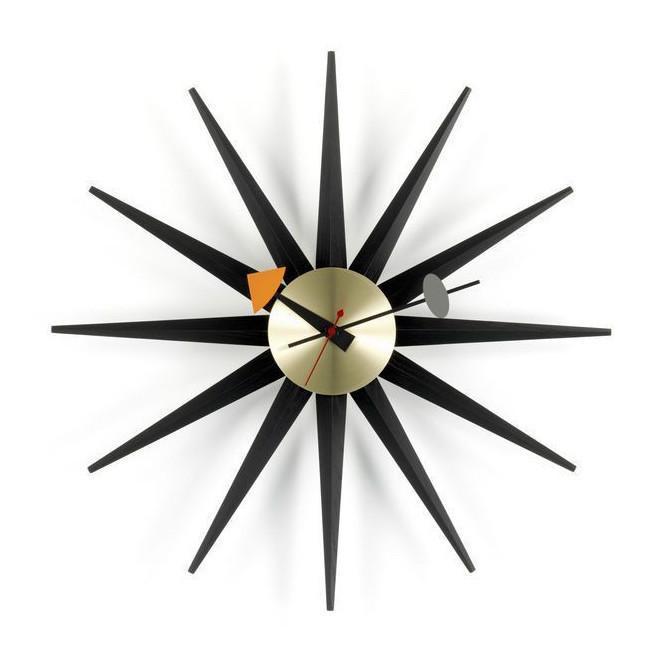 Nelson Sunburst Clock