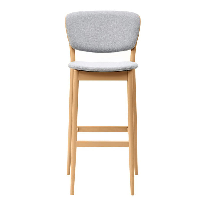 Valencia Barstool - Upholstered - Oak Frame