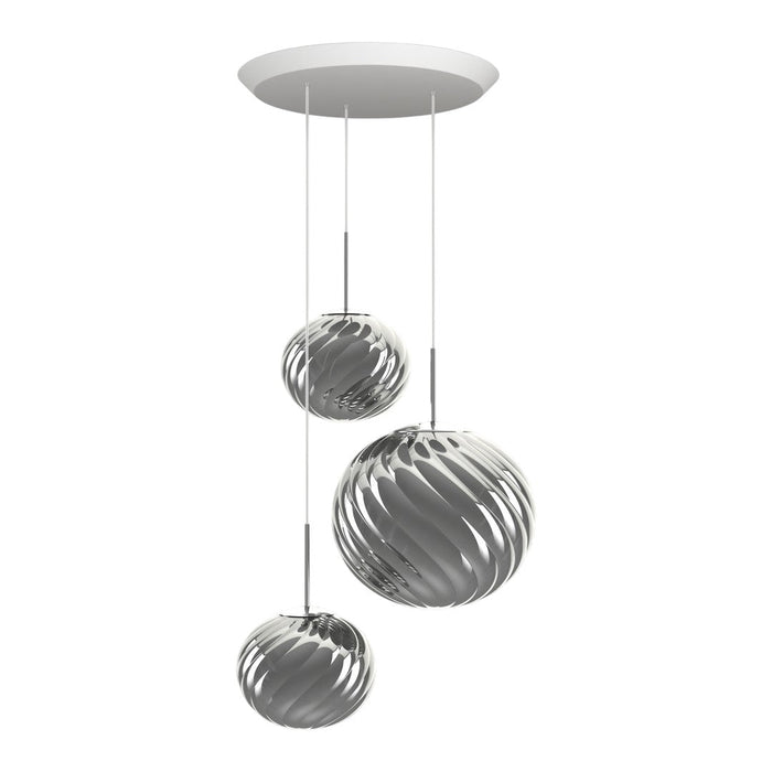 Whirl Round Trio Pendant System