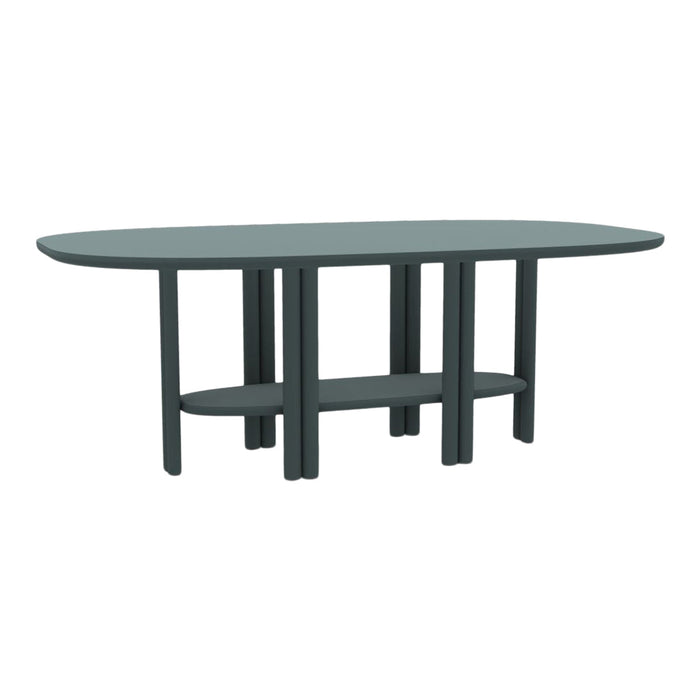 Anam Dining Table - Lacquered Top - Oval