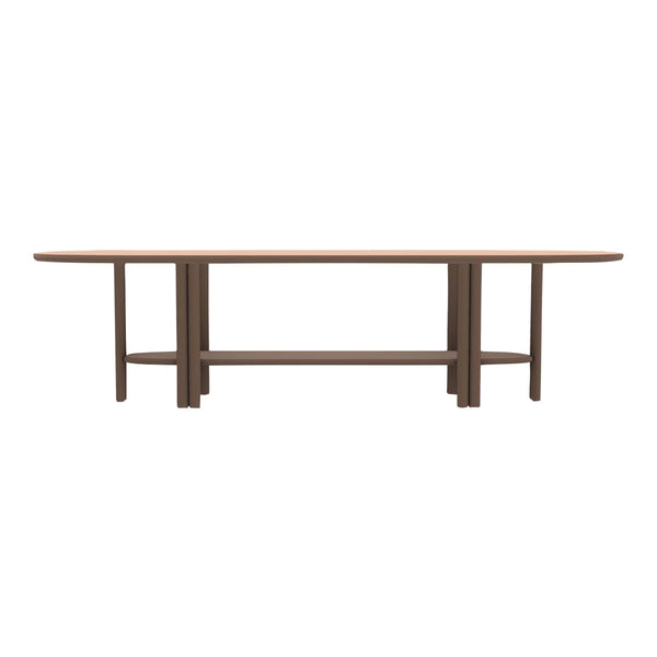 Anam Dining Table - Lacquered Top - Oval