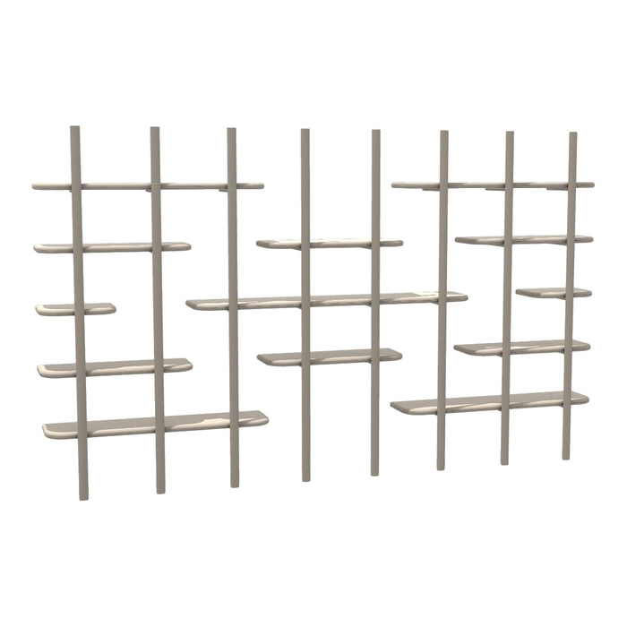 Anam Modular Bookcase - Composition Three - Lacquered Shelf