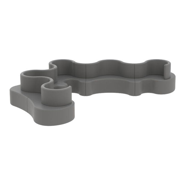Cloverleaf Sofa - 4 Units + 1 Ext