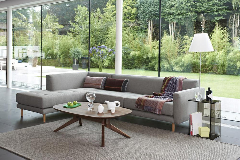 Cross Oval Coffee Table
