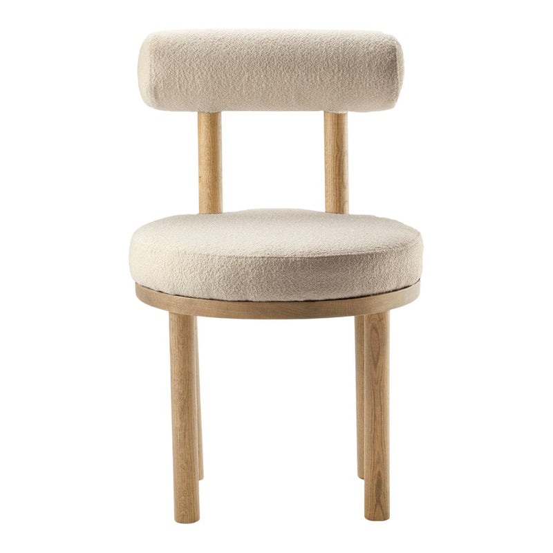 Moca Side Chair - Wood Legs