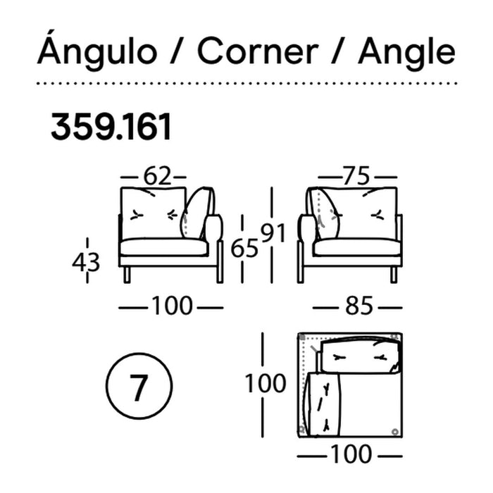 Momic Corner Sofa