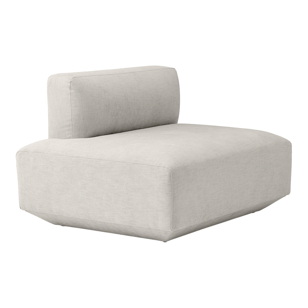 Modern light gray modular sofa with a clean, minimalist design and subtle textured fabric. Perfect for contemporary decor.
