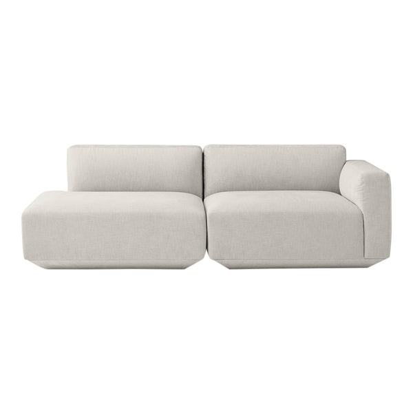 Develius Mellow Models G & H - 2-Seater Sofa w/ Open End