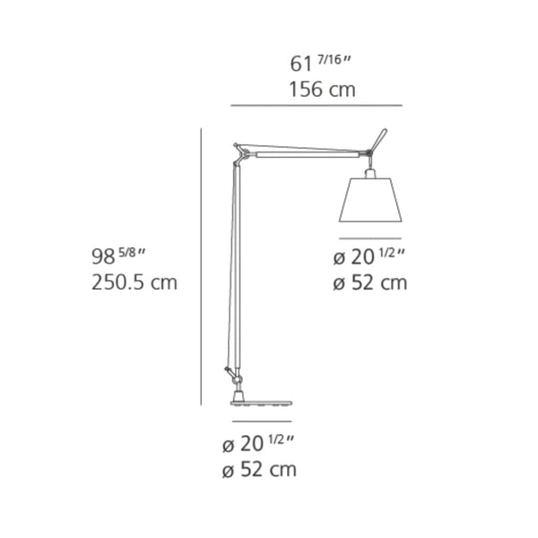 Tolomeo Maxi Floor Lamp