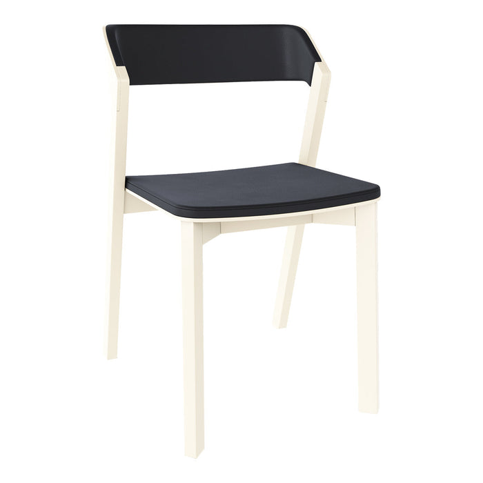 Merano Chair - Upholstered - Beech Pigment Frame