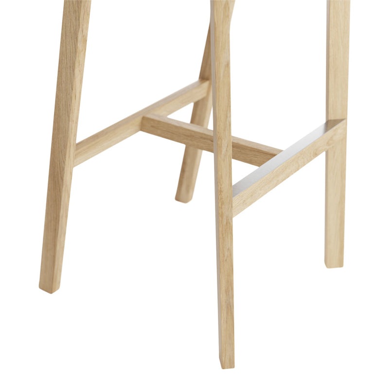 Merano Barstool - Seat Upholstered - Beech Frame