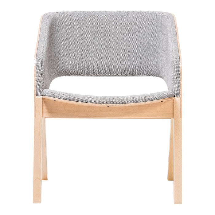 Merano Lounge Armchair - Upholstered - Beech Frame