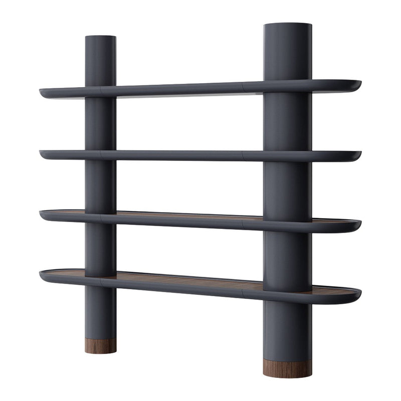 Mina 240 Wide 4 Shelf Library