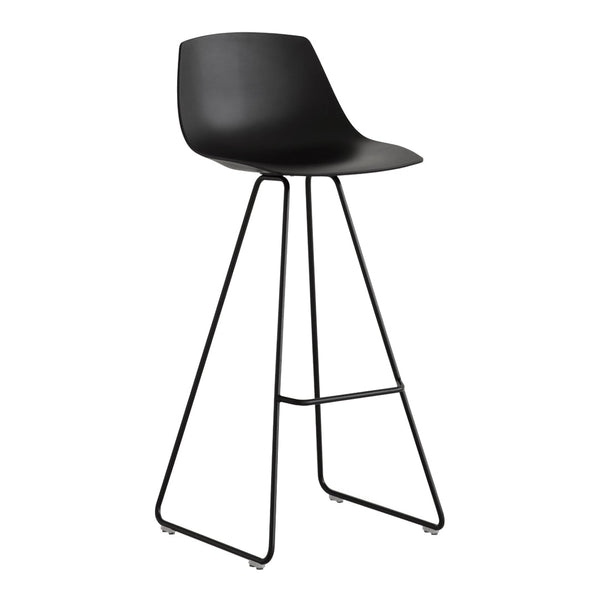 Miunn Outdoor Bar Stool - Sled Base