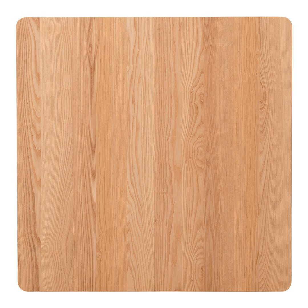 Light natural wood table surface with subtle grain patterns and warm beige tones. Ideal for modern and rustic decor.