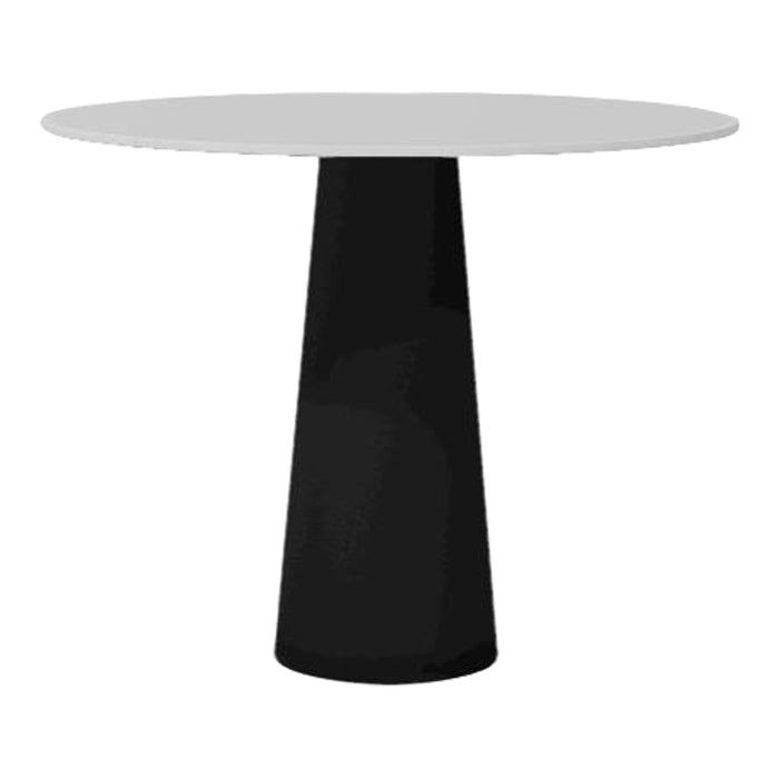 Container Dining Table - Round - Narrow Base