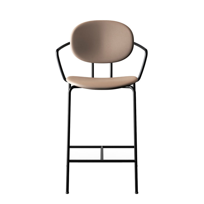 Piet Hein Bar Chair w/ Armrest - Upholstered