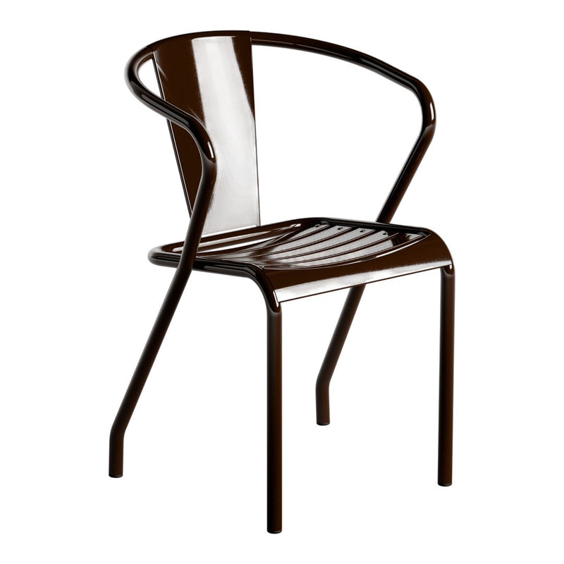 UD Armchair - Steel Slatted Seat