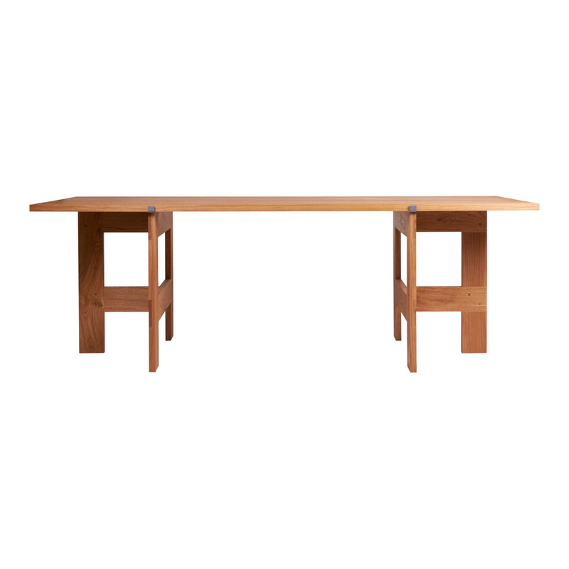 Farmhouse Planks Trestle Table