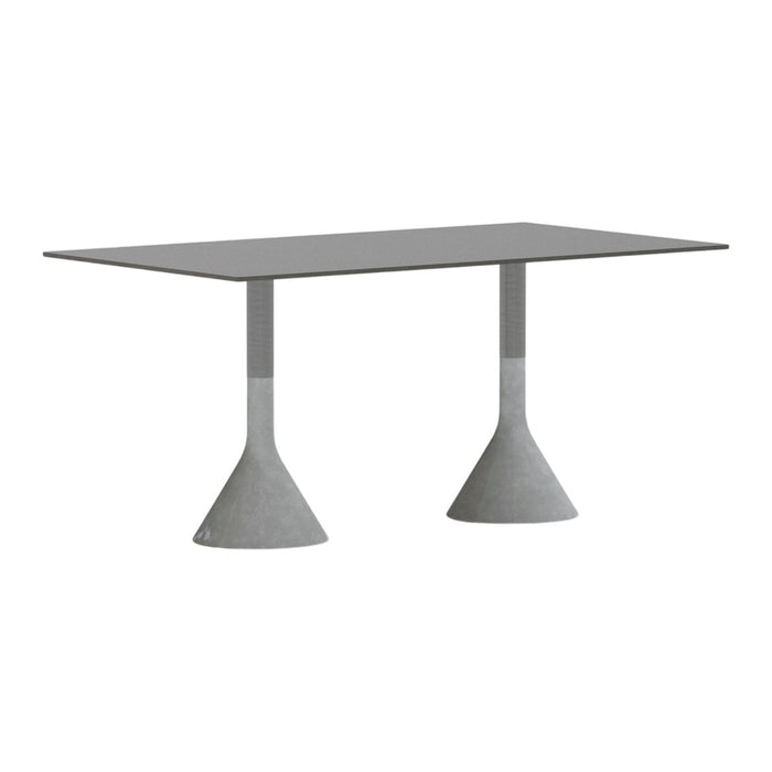 Neck Outdoor Double Dining Table - Rectangular