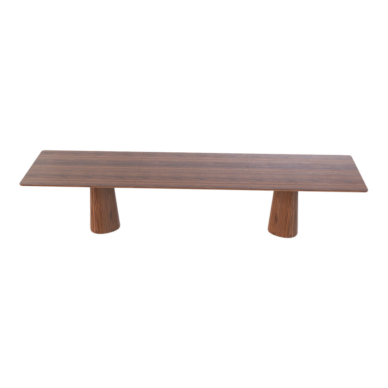 P.O.V. Plus Rectangular Table - 35.4" Deep - Walnut