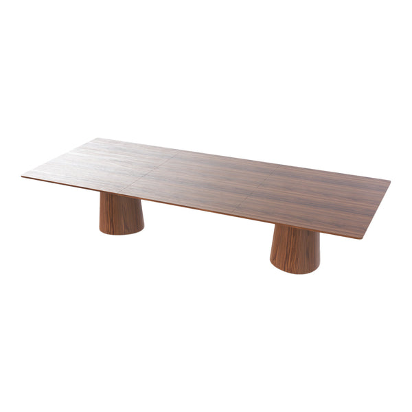 P.O.V. Plus Rectangular Table - 58.3" Deep - Walnut