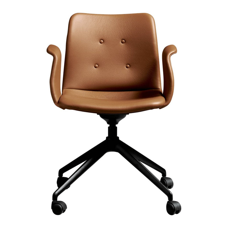 Primum Chair with Arms - 4-Star Base w/ Casters