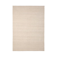 Neutral beige area rug with subtle woven texture and light, understated pattern. Perfect for enhancing any decor.