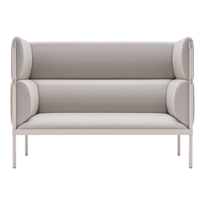 Stilt High-Backed Two-Seater Sofa