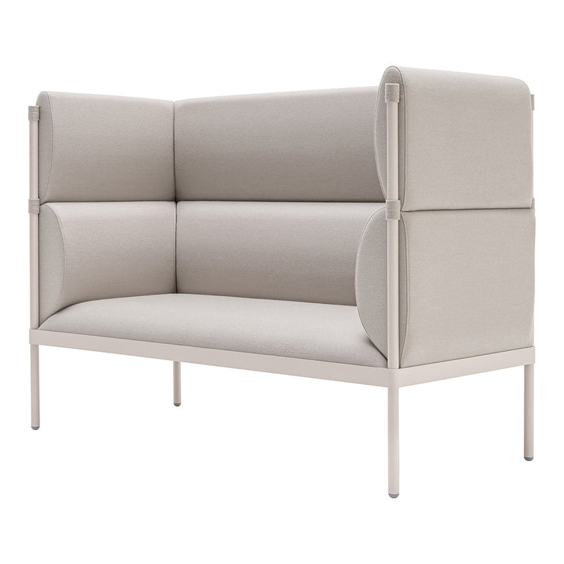 Stilt High-Backed Two-Seater Sofa