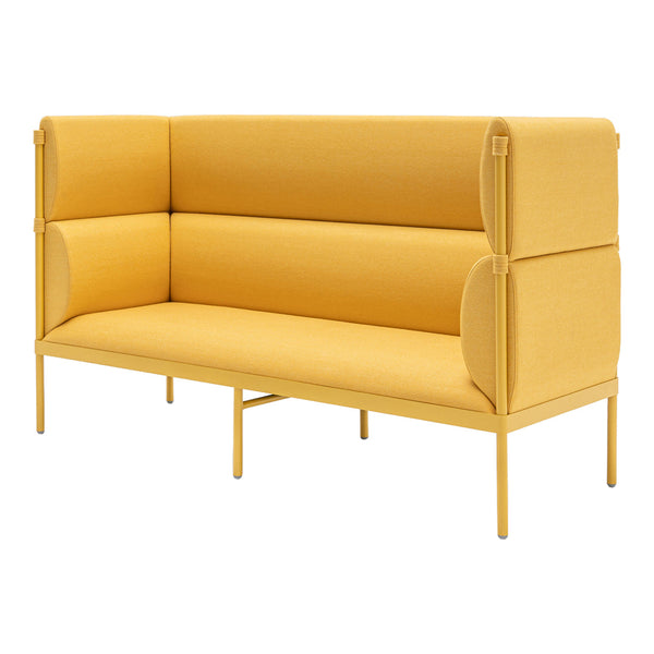Stilt High-Backed Three-Seater Sofa
