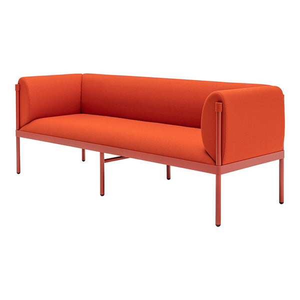 Stilt Low-Backed Three-Seater Sofa